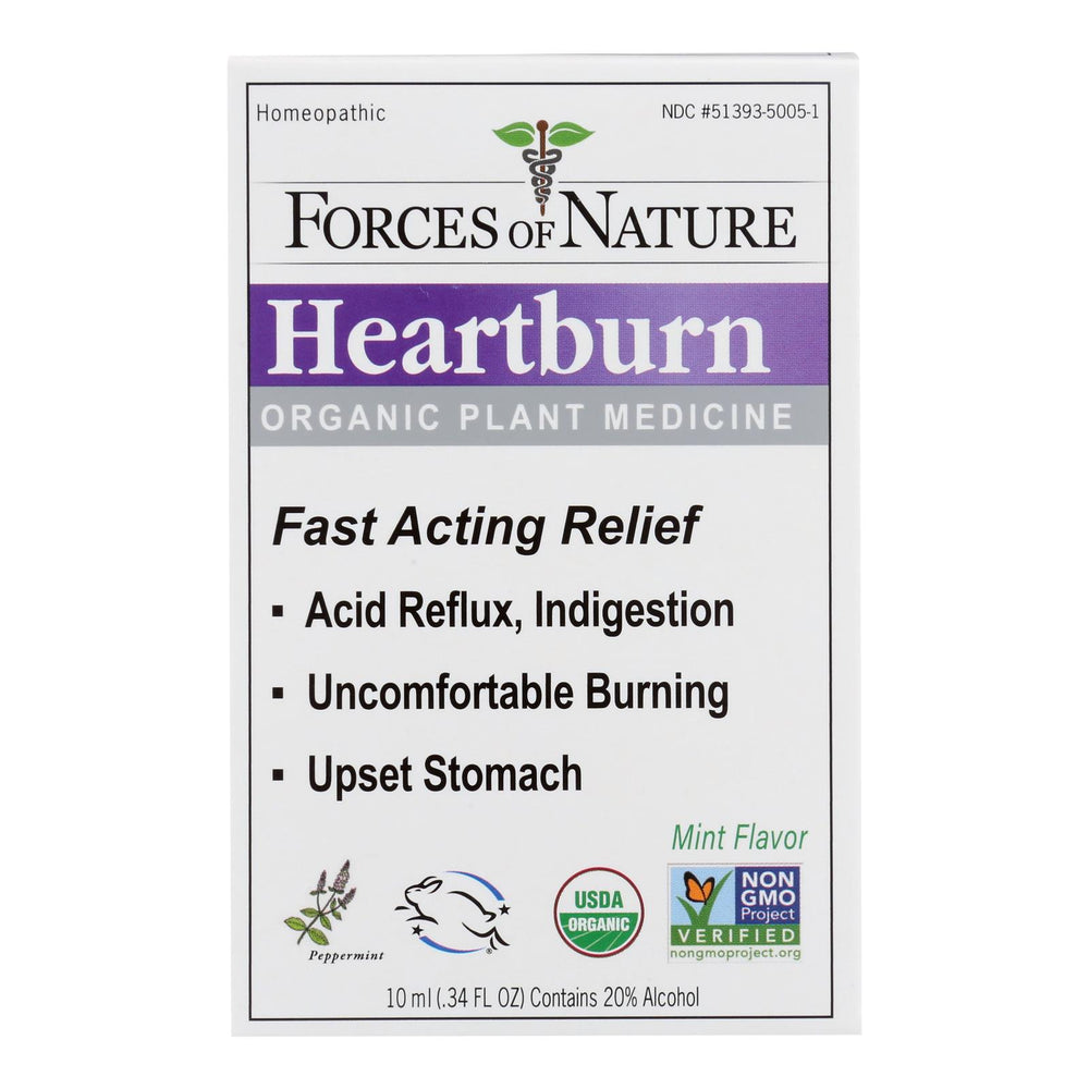 Forces Of Nature Heartburn Relief - 10 ml.
