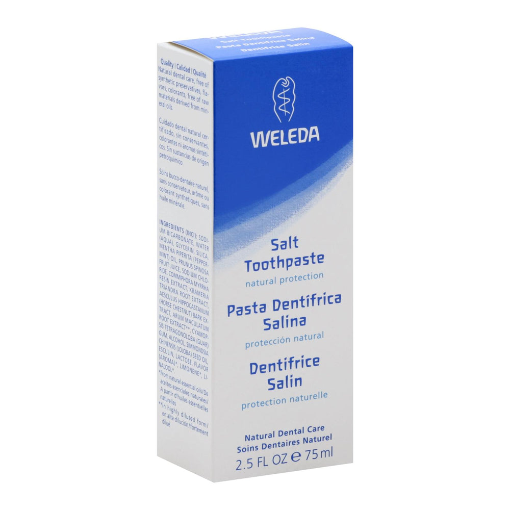 Weleda Salt Toothpaste Peppermint - 2.5 oz.