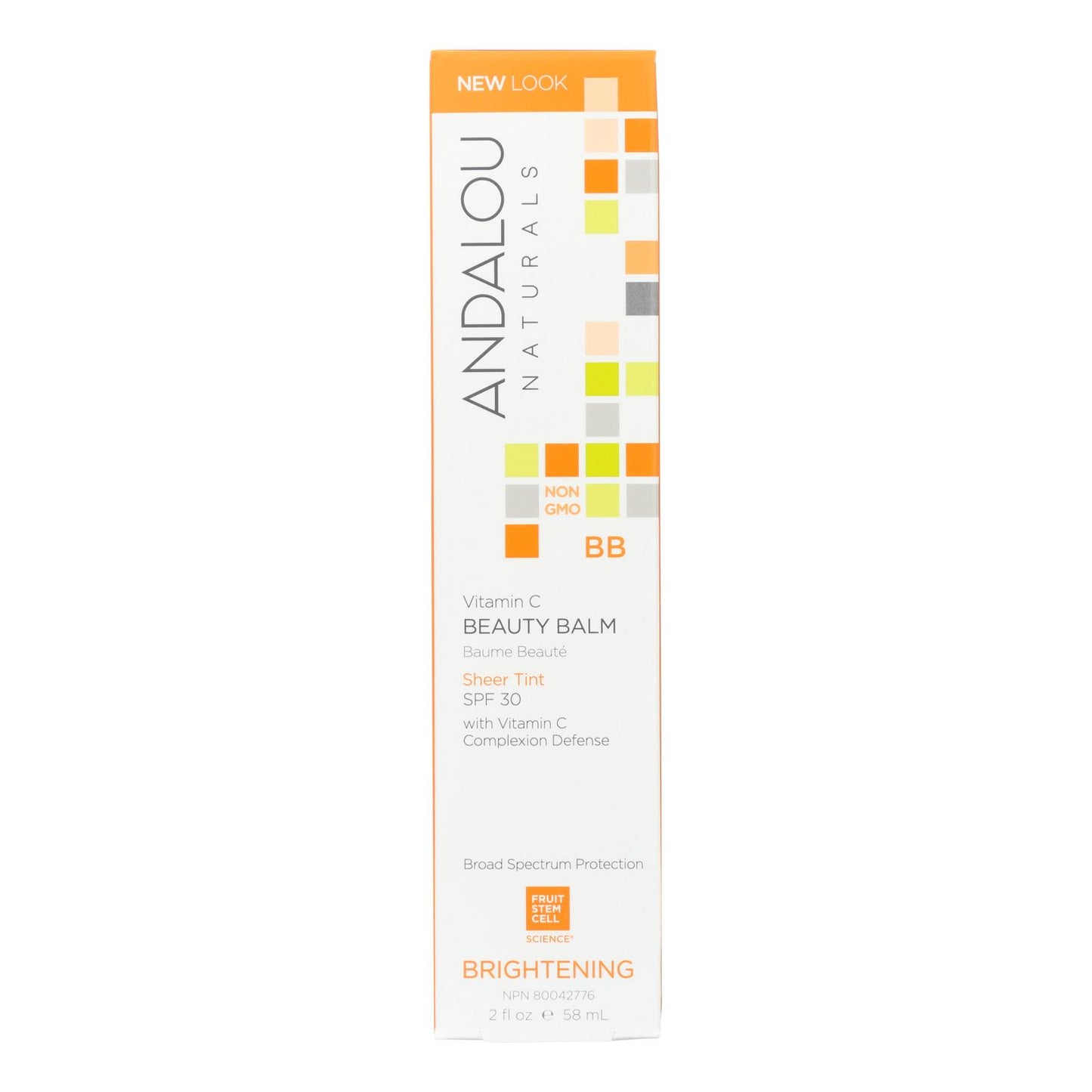 
                  
                    Andalou Naturals Beauty Balm Sheer Tint With Spf 30 Brightening - 2 fl oz.
                  
                