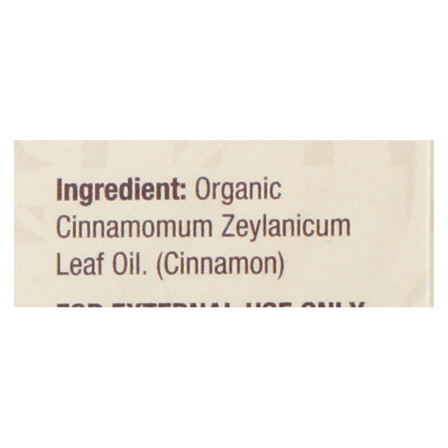 
                  
                    Nature's Answer Organic Essential Oil Cinnamon - 0.5 oz.
                  
                