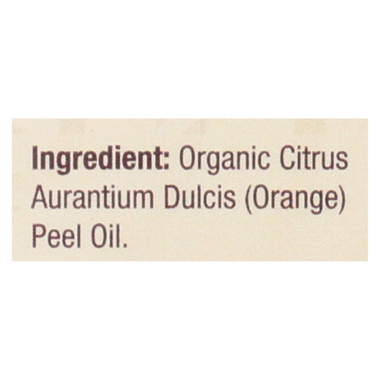 
                  
                    Nature's Answer Organic Essential Oil Orange - 0.5 oz.
                  
                