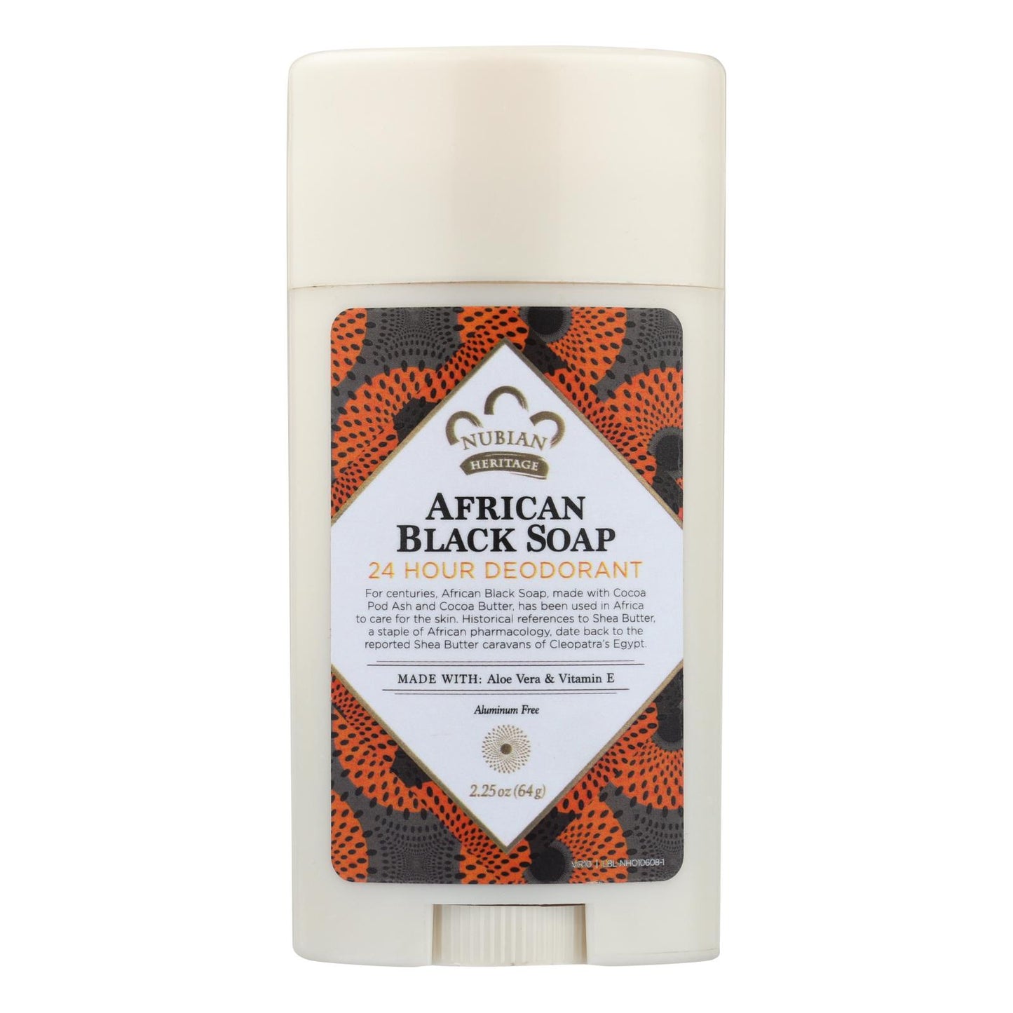 
                  
                    Nubian Heritage 24 Hour Deodorant African Black Soap - 2.25 oz.
                  
                