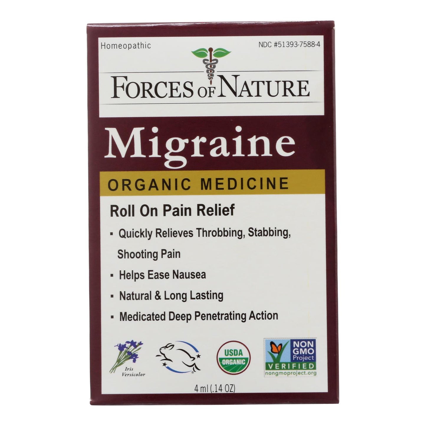 
                  
                    Forces Of Nature Migraine Pain Medicine Roll On - 4 ml.
                  
                