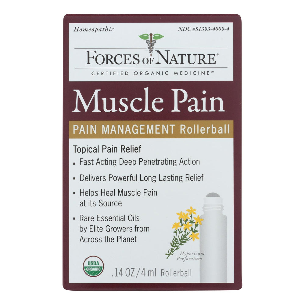 Forces Of Nature Muscle Pain Management - 4ml.