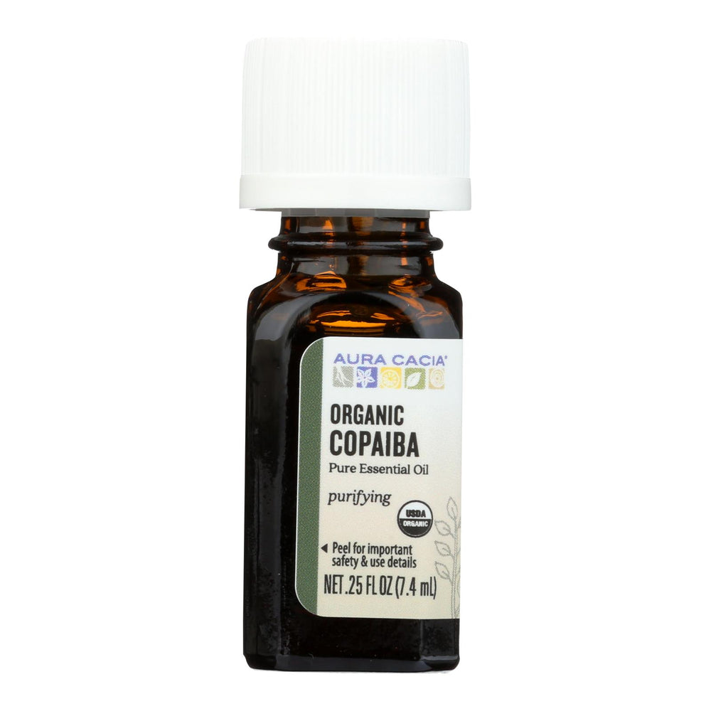Aura Cacia Essential Oil Copaiba - 0.25 fl oz.