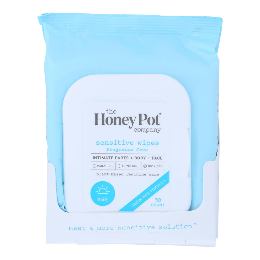 The Honey Pot Sensitive Wipes - 30 ct.