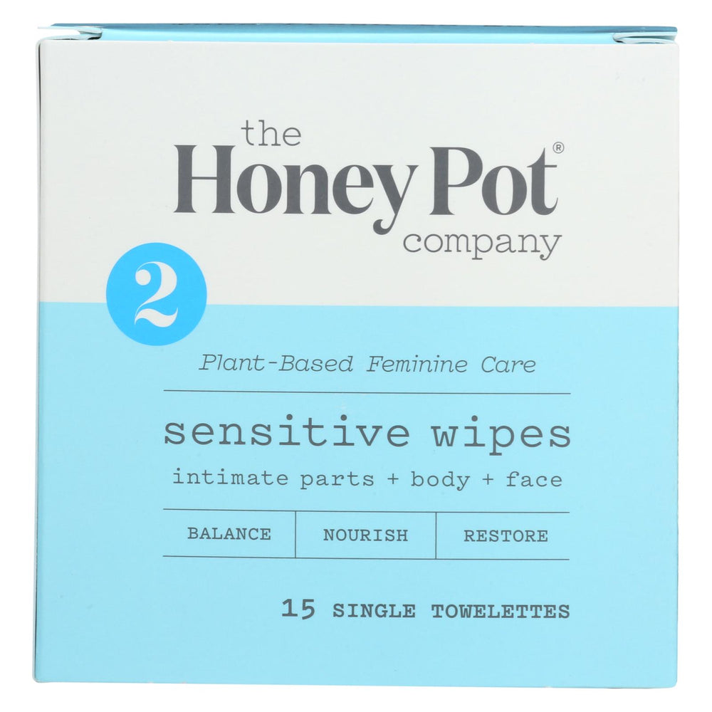 
                  
                    The Honey Pot Sensitive Feminine Wipes - 15 ct.
                  
                