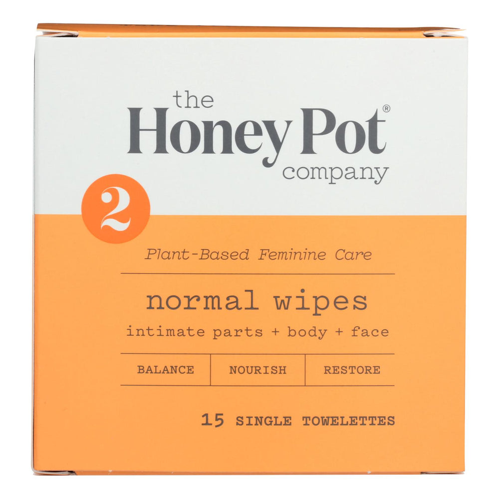
                  
                    The Honey Pot Intimate Wipes Normal - 15 ct.
                  
                