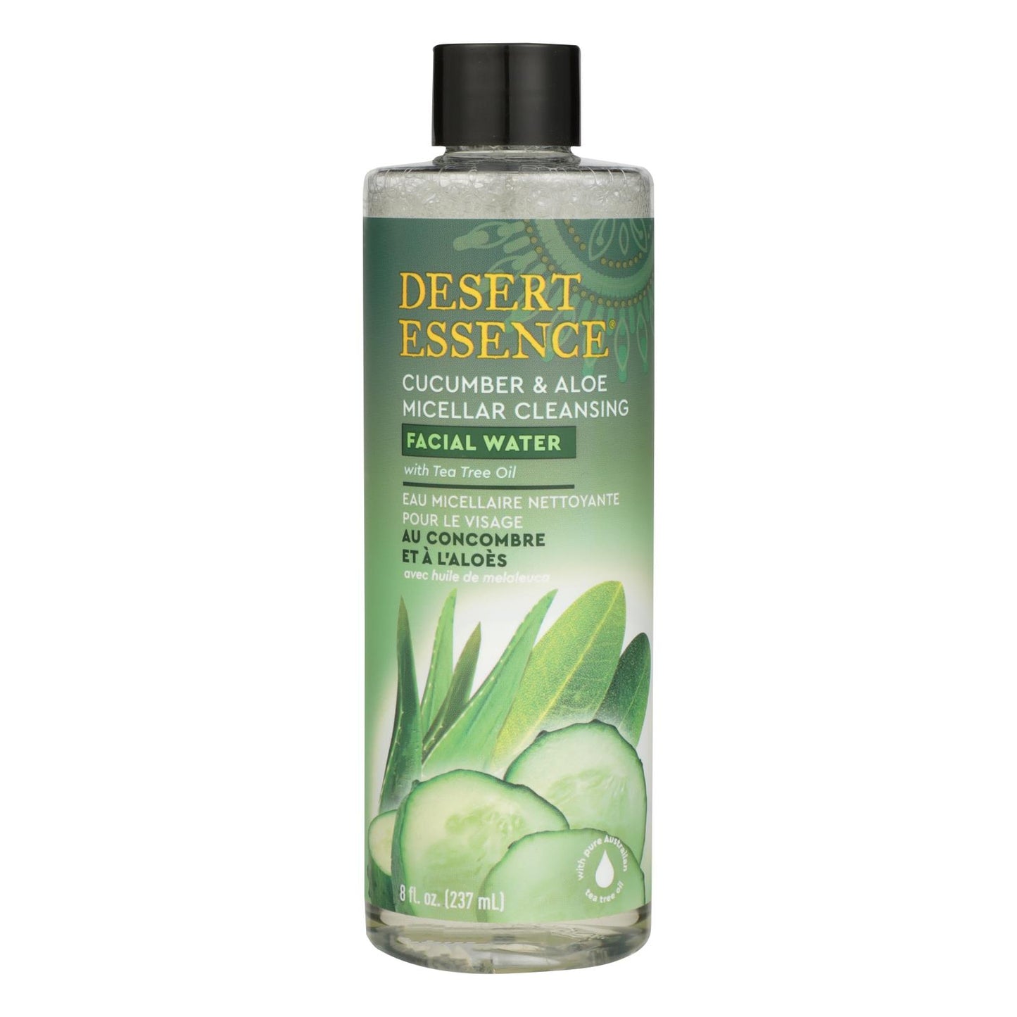 
                  
                    Desert Essence Micellar Cleansing Facial Water Cucumber & Aloe - 8 fl oz.
                  
                