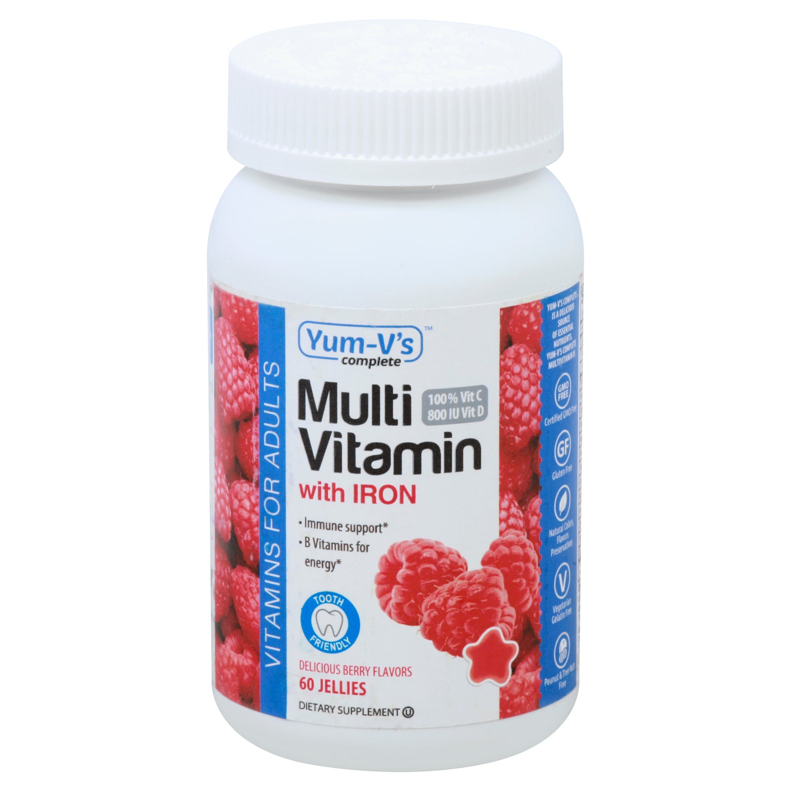 Yum V's Multivitamin with Iron Gummy