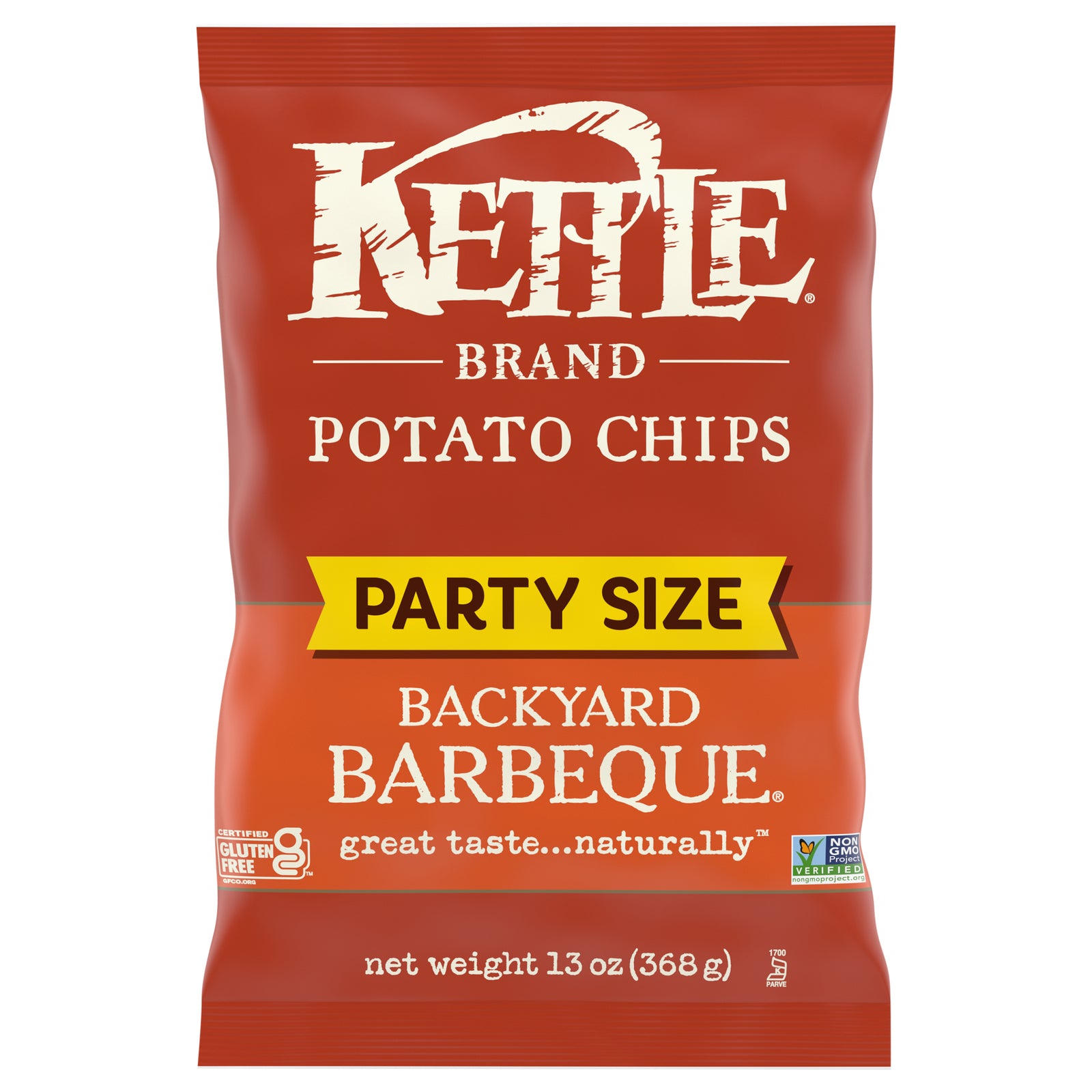 Kettle Brand Potato Chips Backyard Bbq, Case of 9