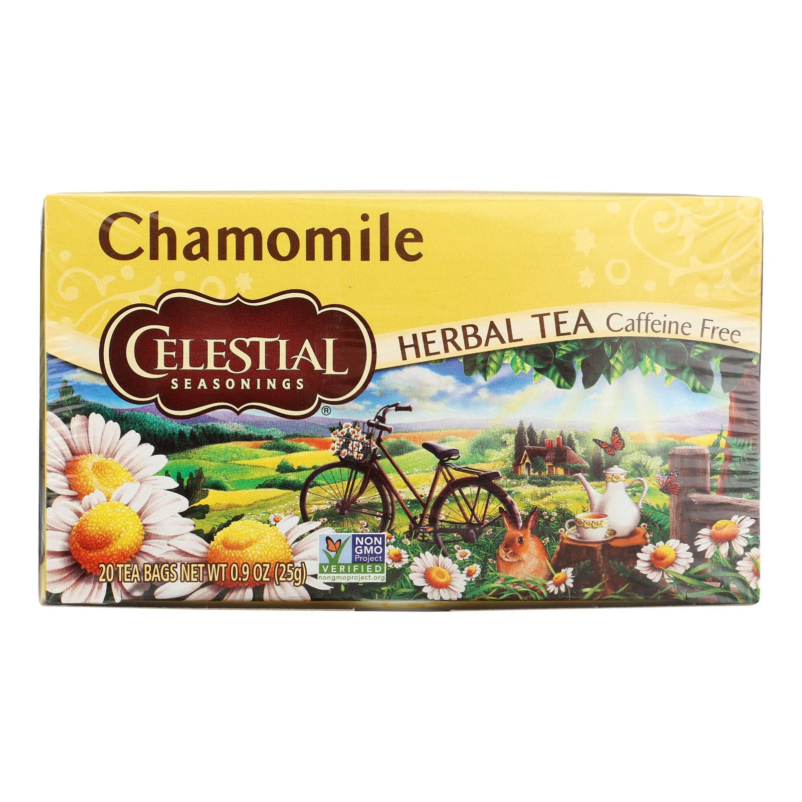 Celestial Seasonings Herbal Tea - Caffeine Free - Chamomile - 20 Bags