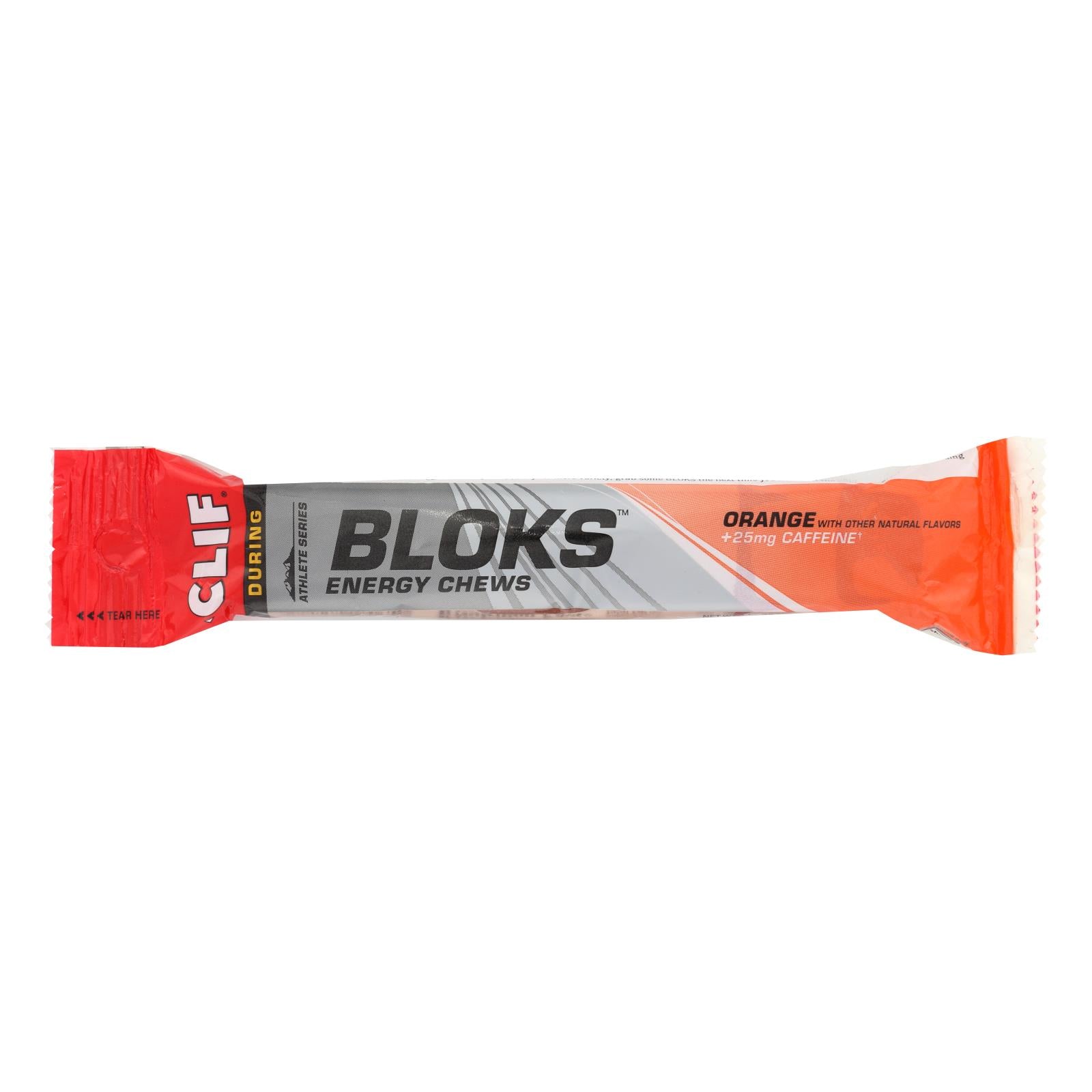 Clif Bar Clif Shot Bloks - Organic Orange - Case Of 18 - 2.1 Oz