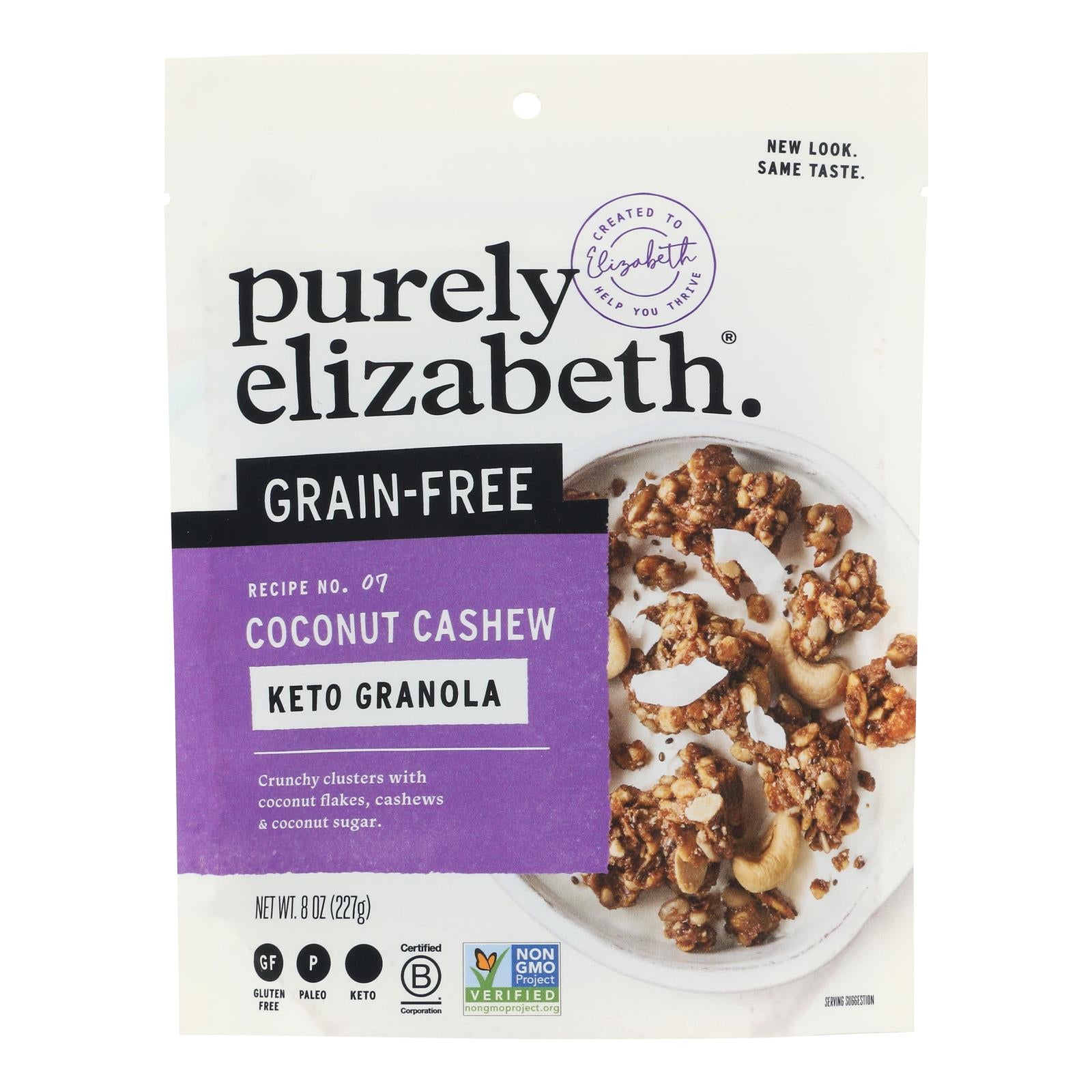 Purely Elizabeth Grain-free Granola - Original - Case Of 6 - 8 Oz.