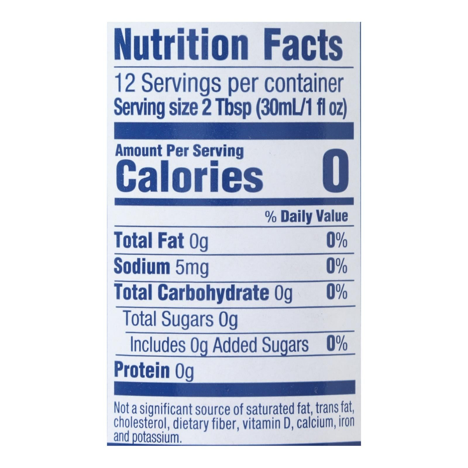 Torani - Coffee Syrup - Sugar Free Hazelnut - Case Of 4 - 12.7 Fl Oz.