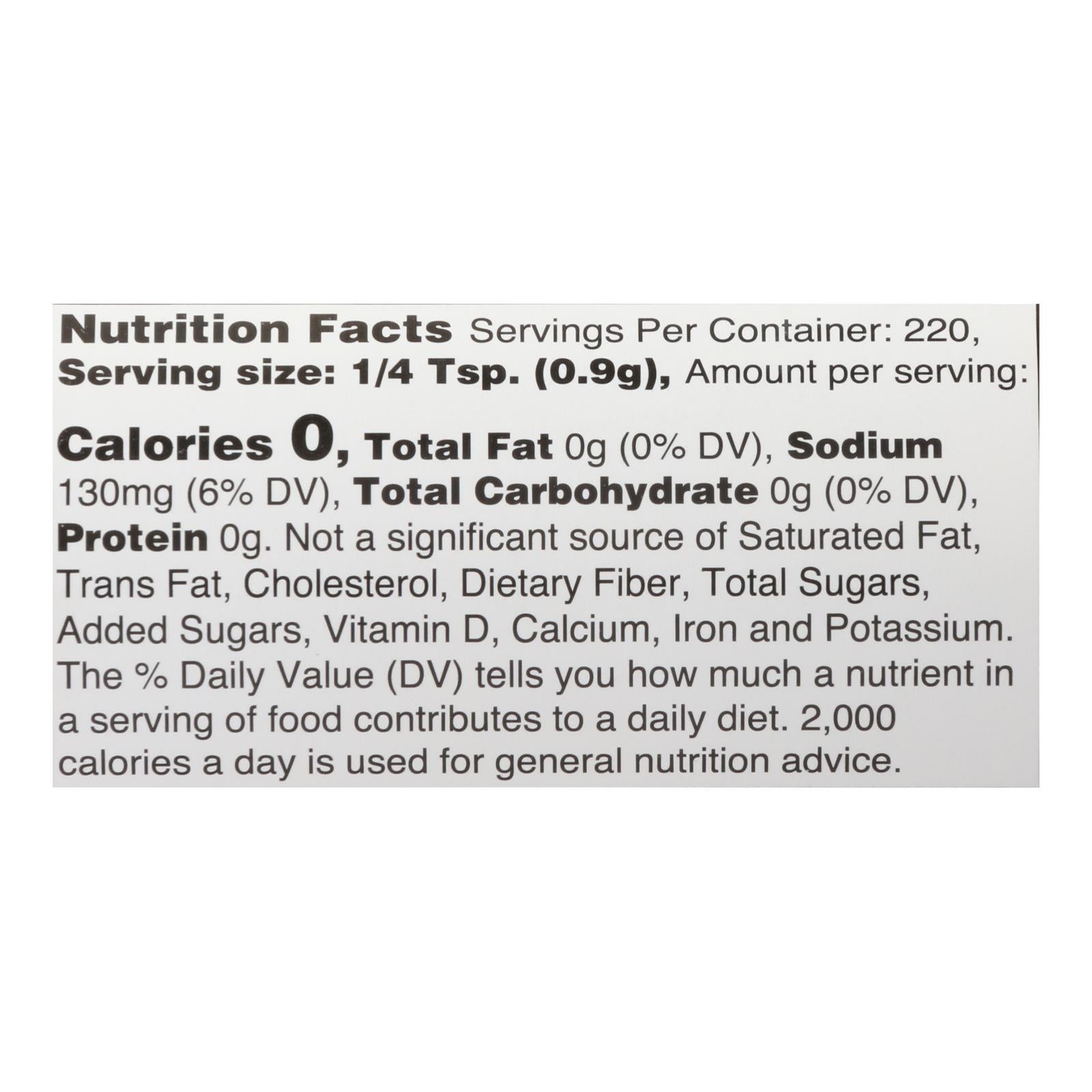 Badia Spices - Sazon Without Annatto - Case Of 6-7 Oz.