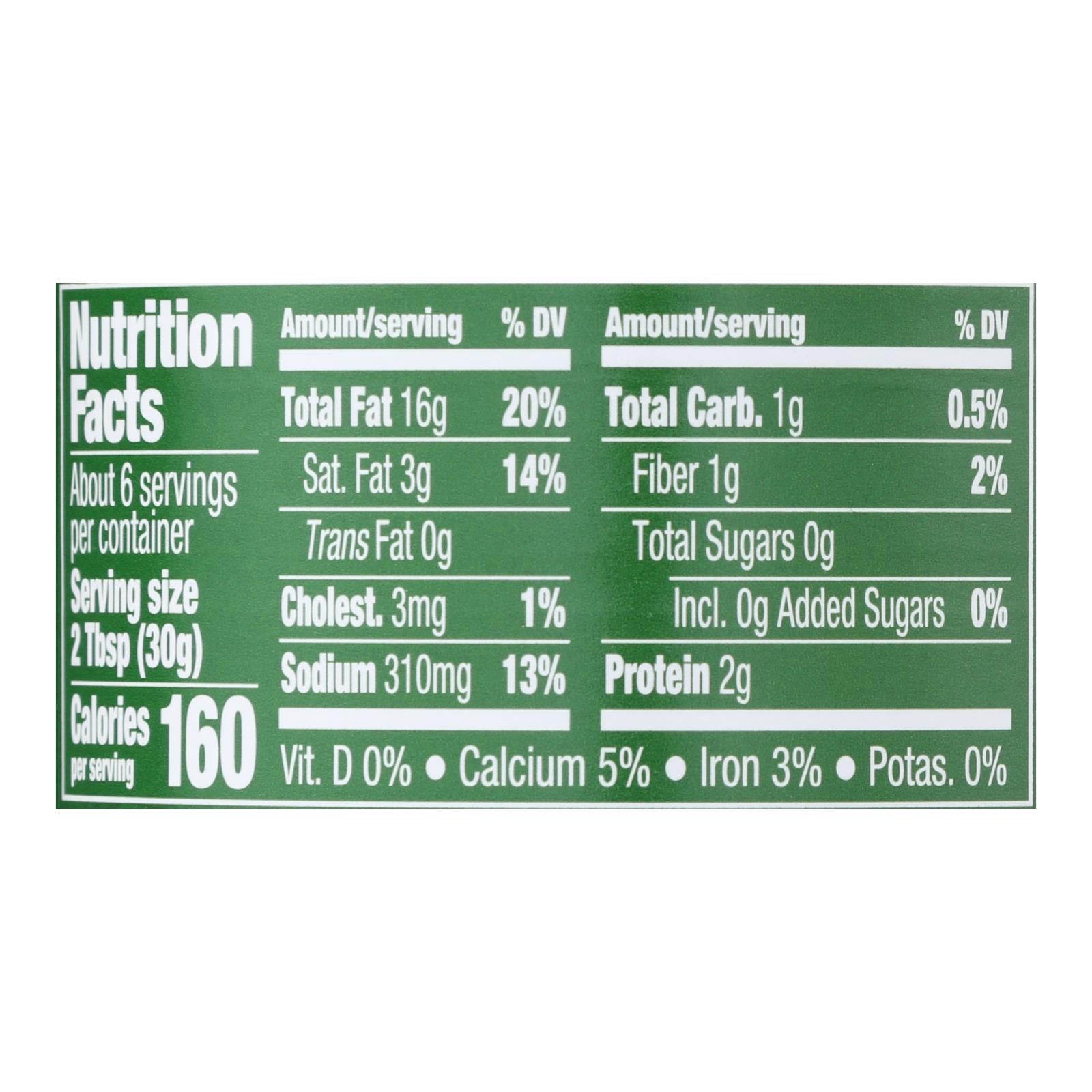 Mezzetta Sauce - Basil Pesto - Case Of 6 - 6.25 Fl Oz.