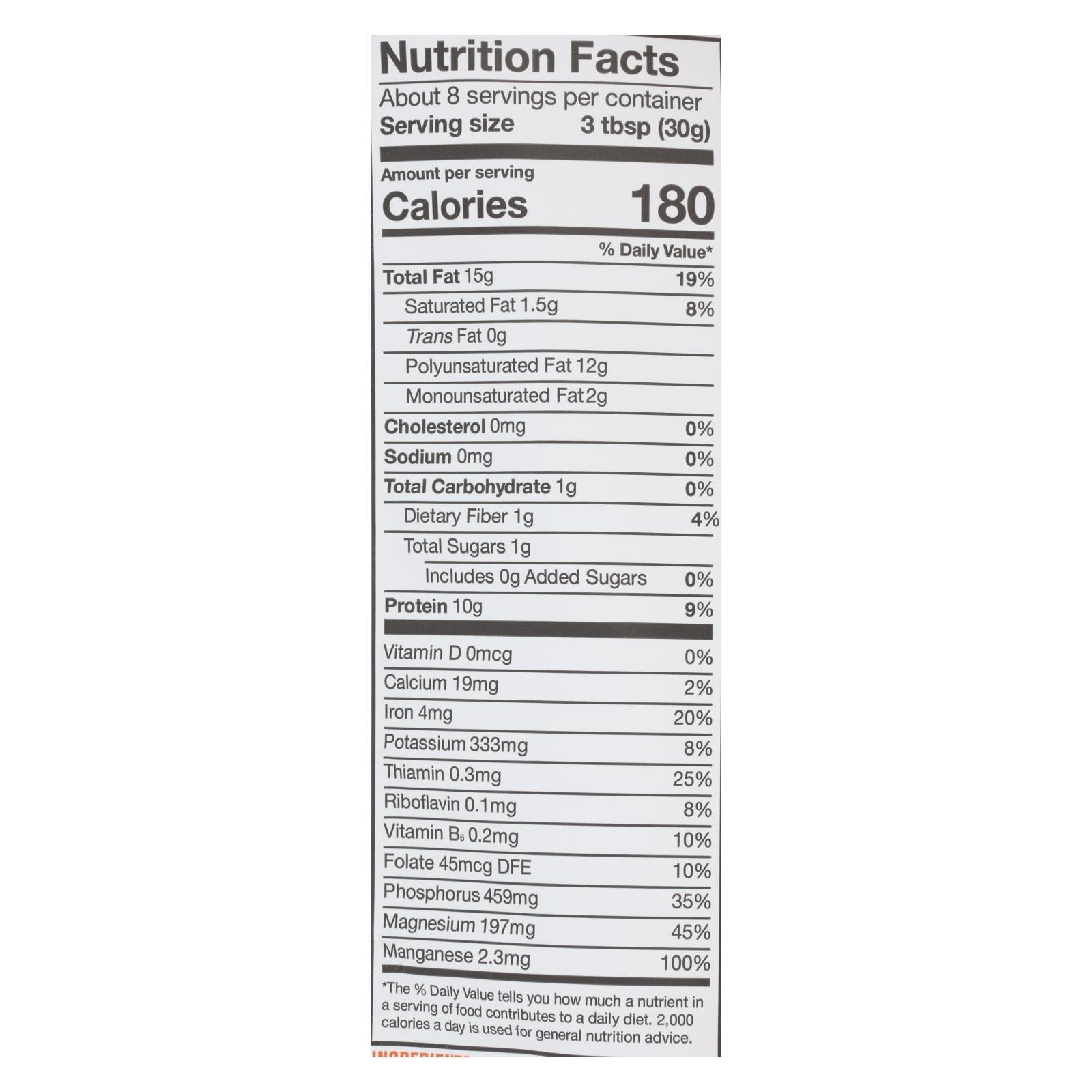 Manitoba Harvest Shelled Hemp Hearts Hemp Seed - 8 Oz