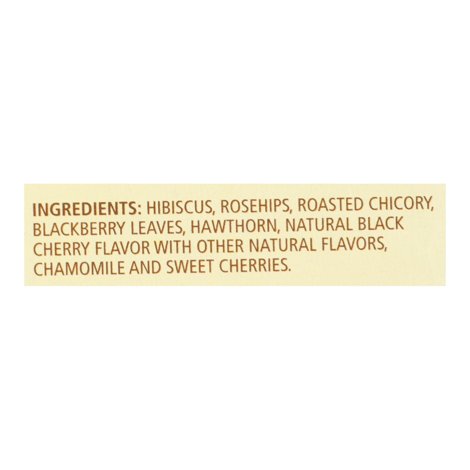 Celestial Seasonings Herbal Tea - Black Cherry Berry - Caffeine Free - 20 Bags