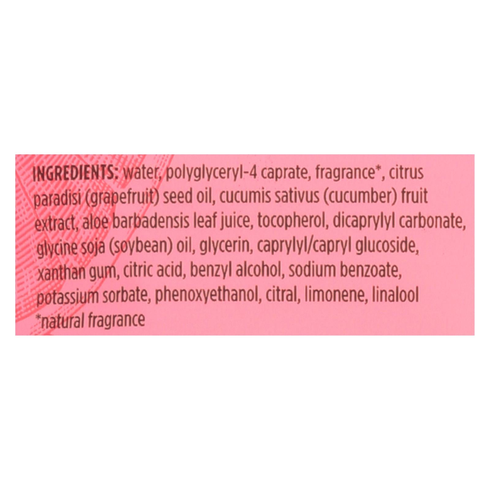 Burts Bees - Face Towelette - Pink Grapefruit - Case Of 3 - 30 Count