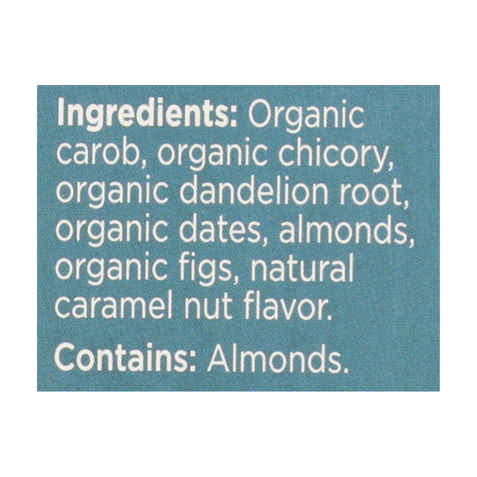 Teeccino Coffee Tee Bags - Organic - Dandelion Caramel Nut Herbal - 10 Bags