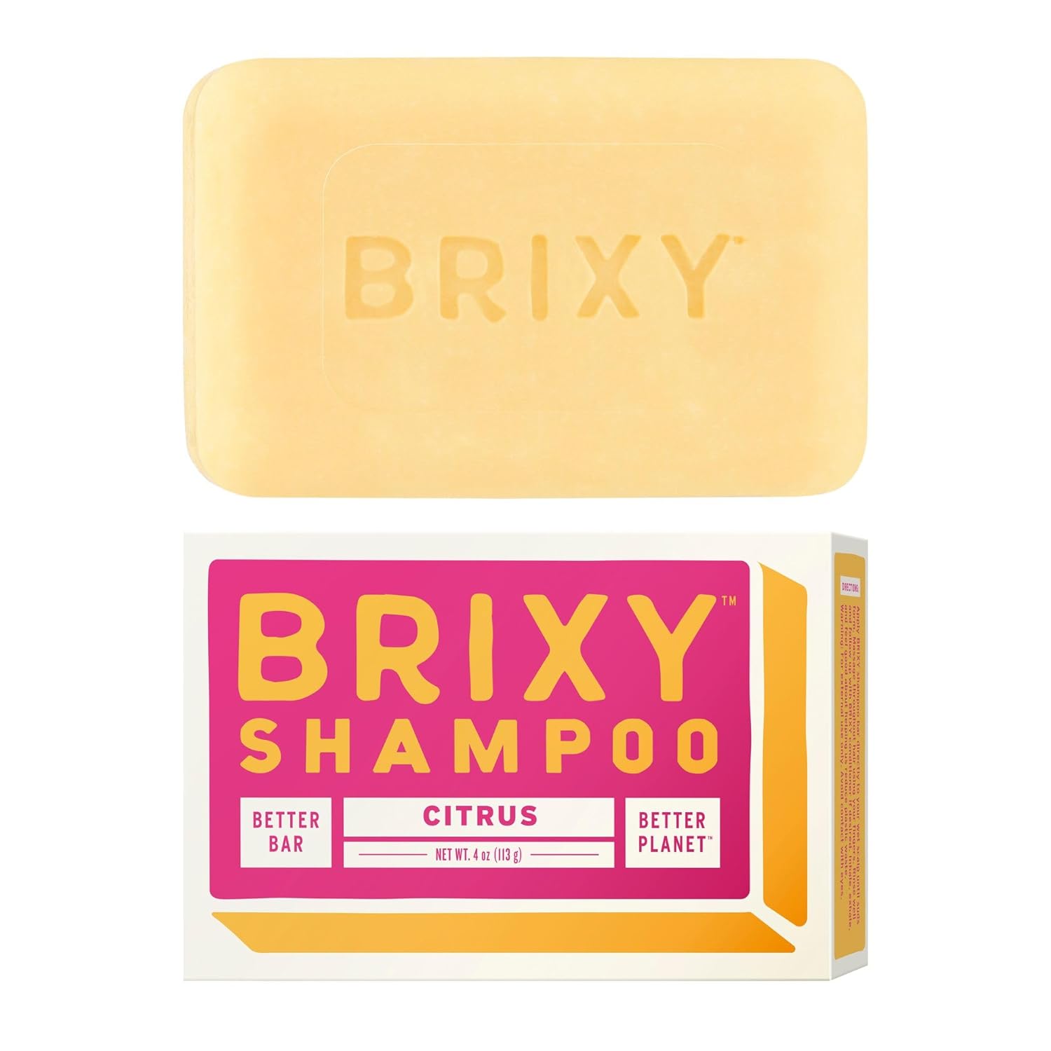 Brixy Balancing Shampoo Bar Citrus