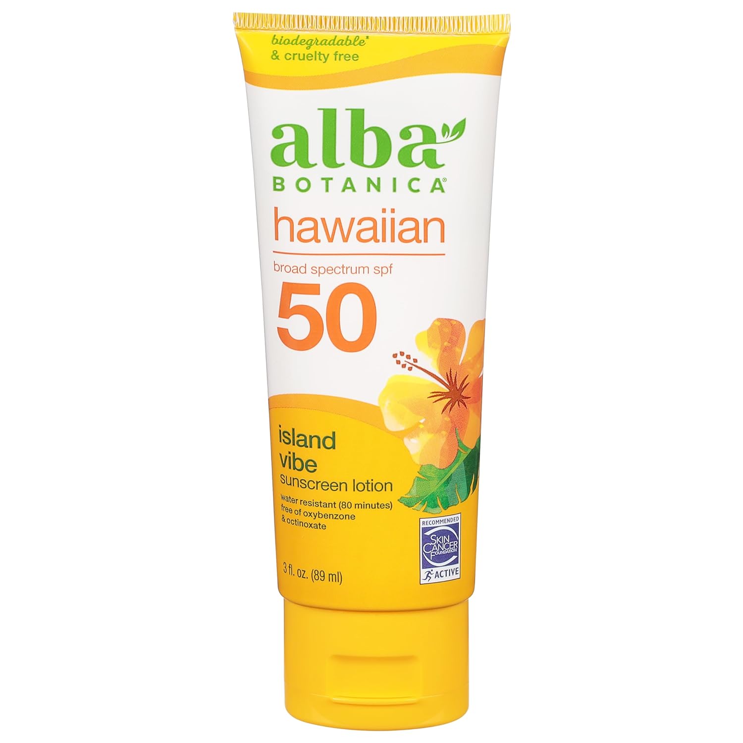 Alba Botanica Hawaiian Island Vibe Sunscreen Lotion SPF 50