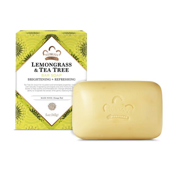 Nubian Heritage Bar Soap Lemongrass & Tea Tree