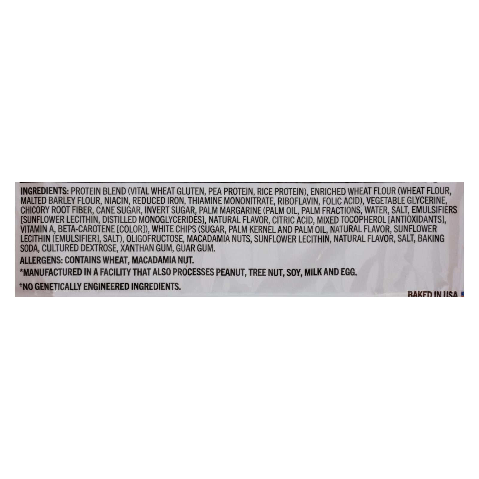 Lenny And Larry's The Complete Cookie - White Chocolate Macadamia - 4 Oz - Case Of 12