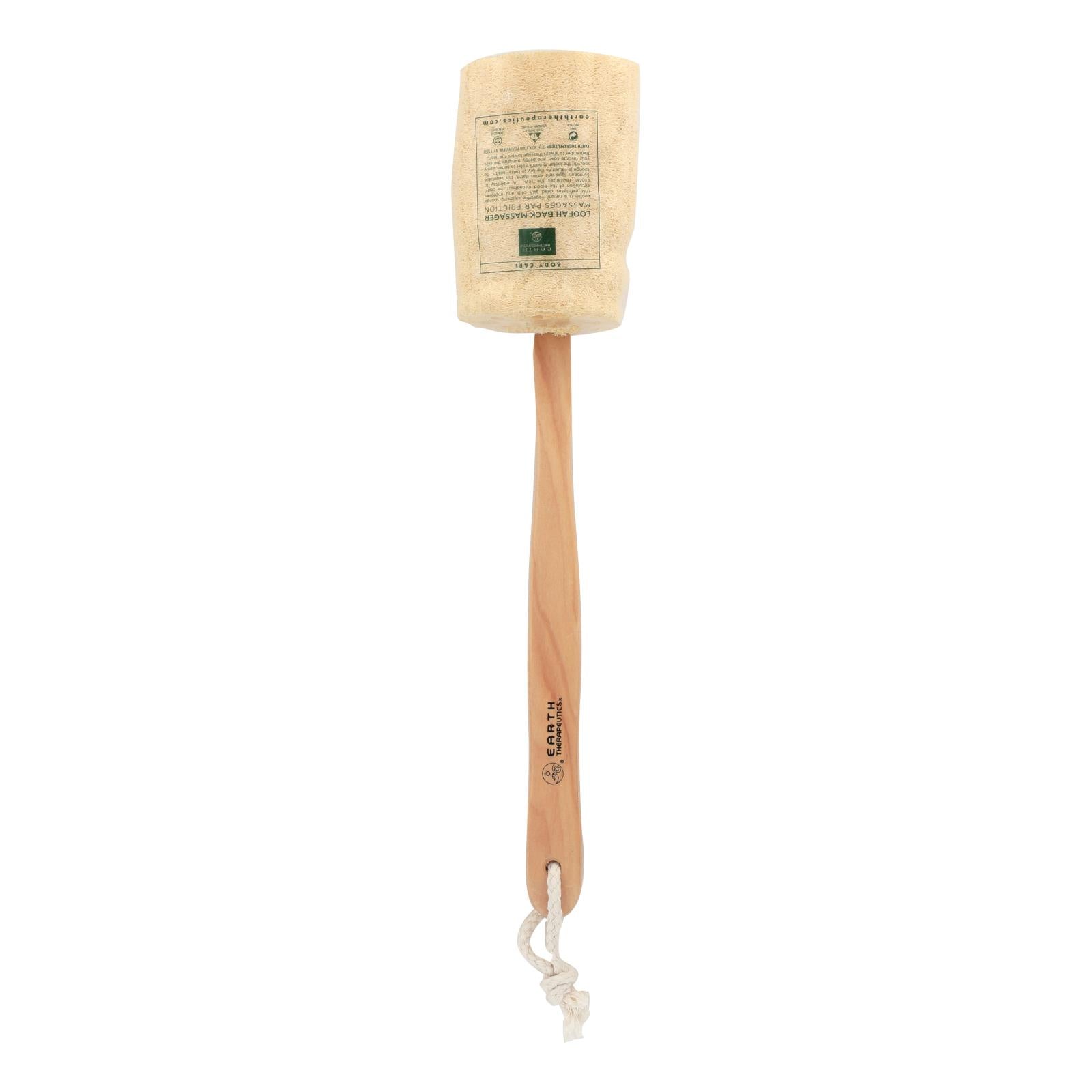 Earth Therapeutics Loofah Back Massager Brush