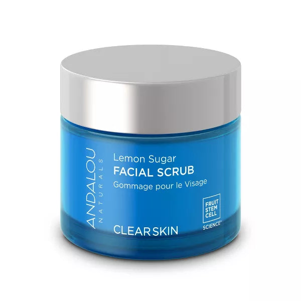 Andalou Naturals Clear Skin Lemon Sugar Facial Scrub