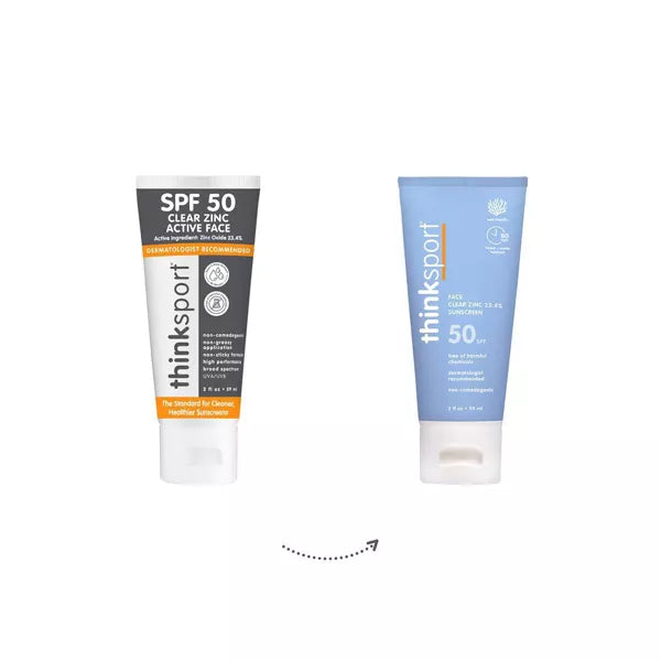 Thinksport SPF 30 Clear Zinc Sunscreen