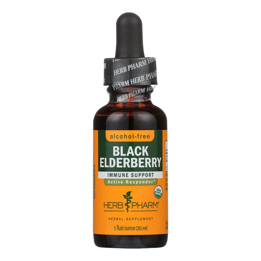 Herb Pharm Black Elderberry Glycerit - 1 fl oz.