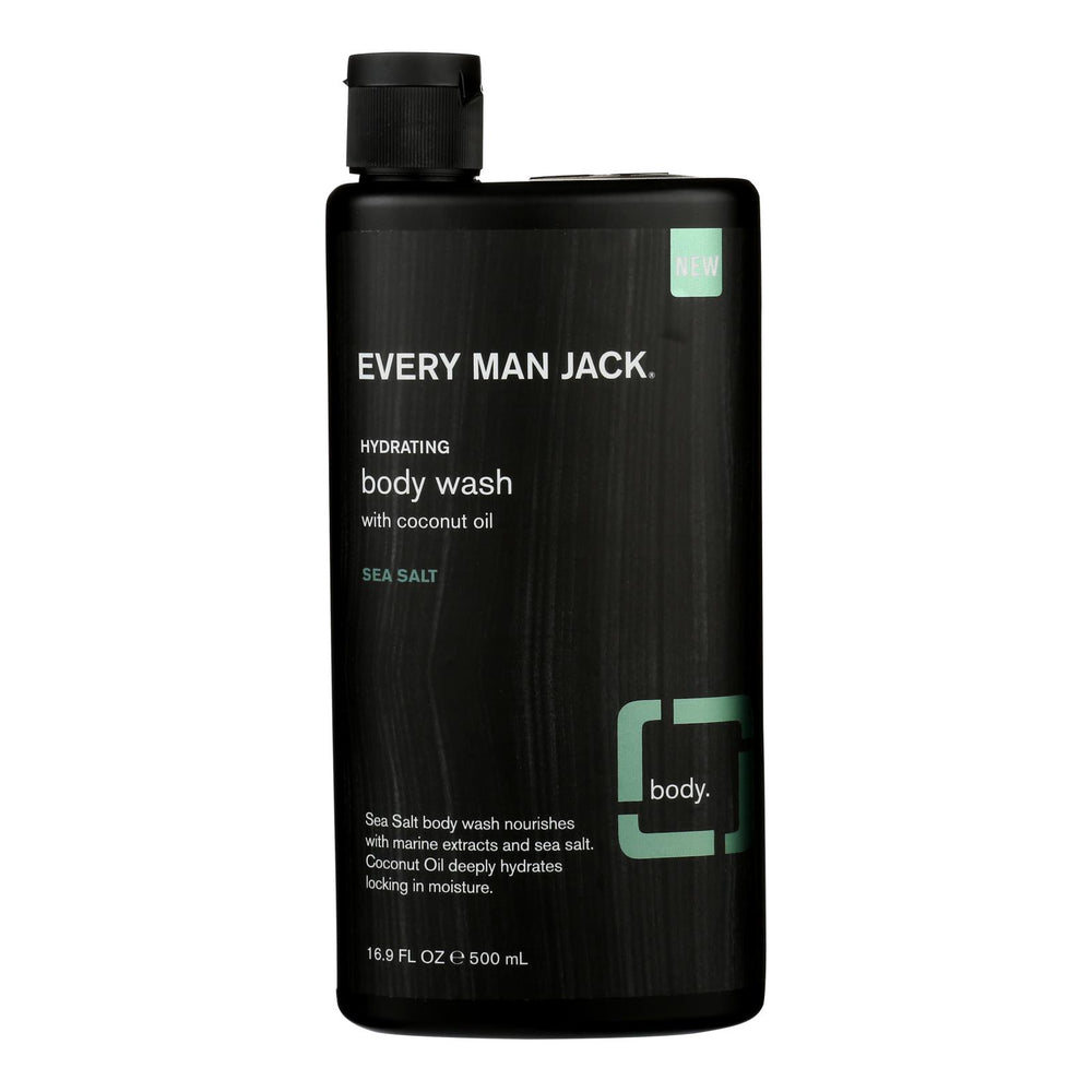 Every Man Jack Hydrating Body Wash Sea Salt - 16.9 fl oz.