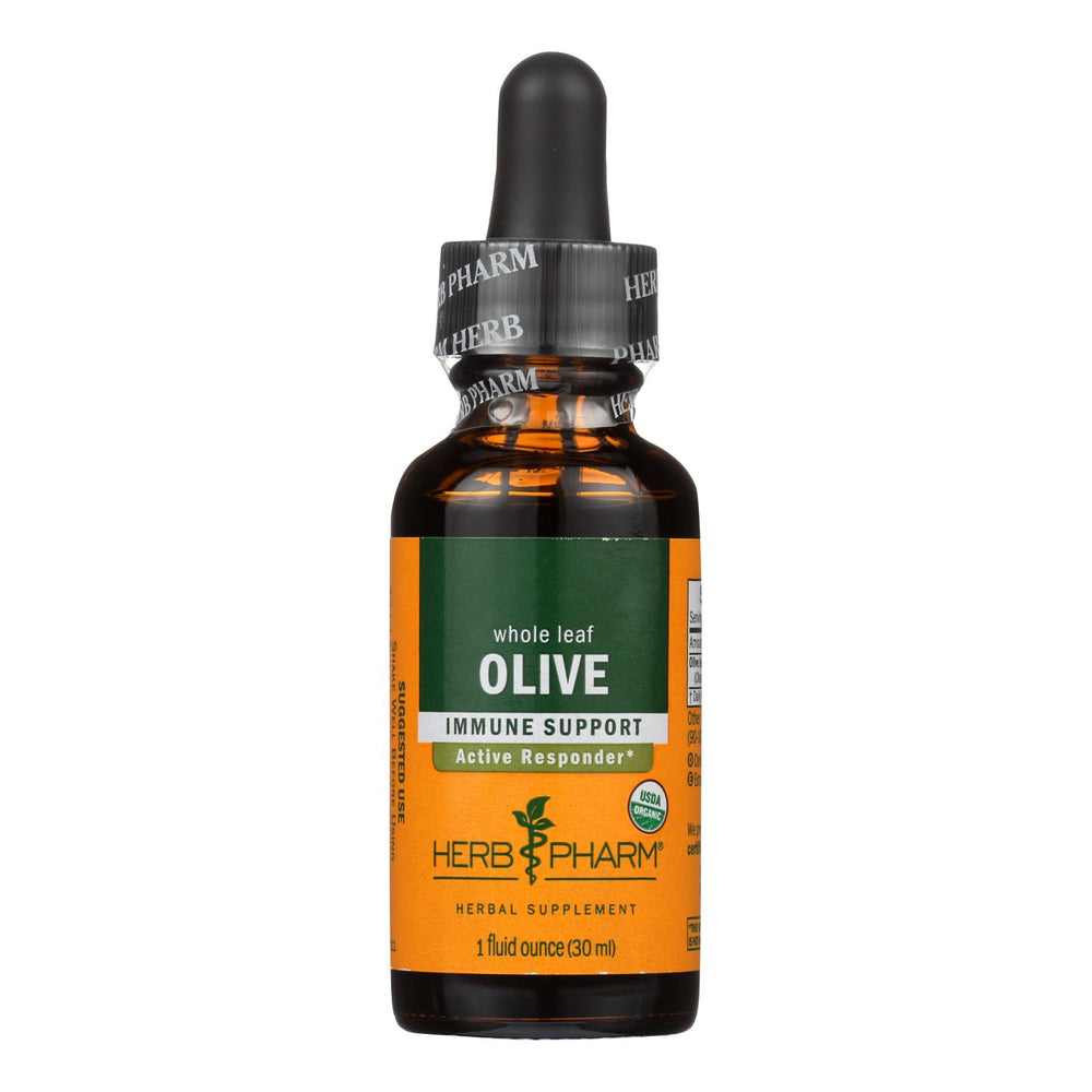 Herb Pharm Olive Leaf Liquid Extract - 1 fl oz.