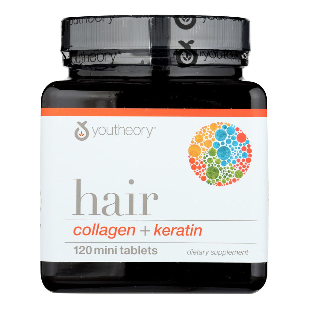 Youtheory Hair Collagen Mini Tabs - 120 ct.