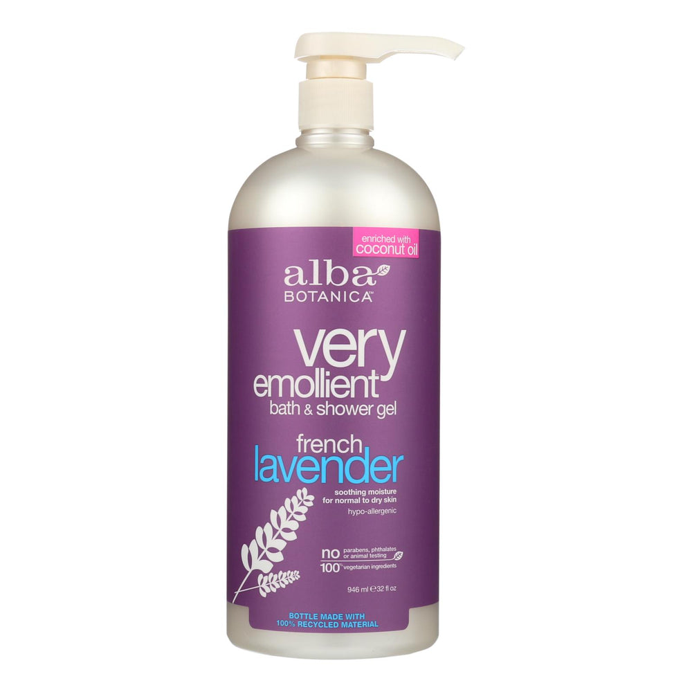 
                  
                    Alba Botanica Very Emollient Bath & Shower Gel French Lavender - 32 fl oz.
                  
                
