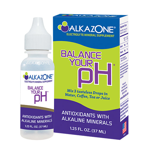 Alkazone Alkaline Booster Drops With Antioxidant - 1.2 Fl Oz