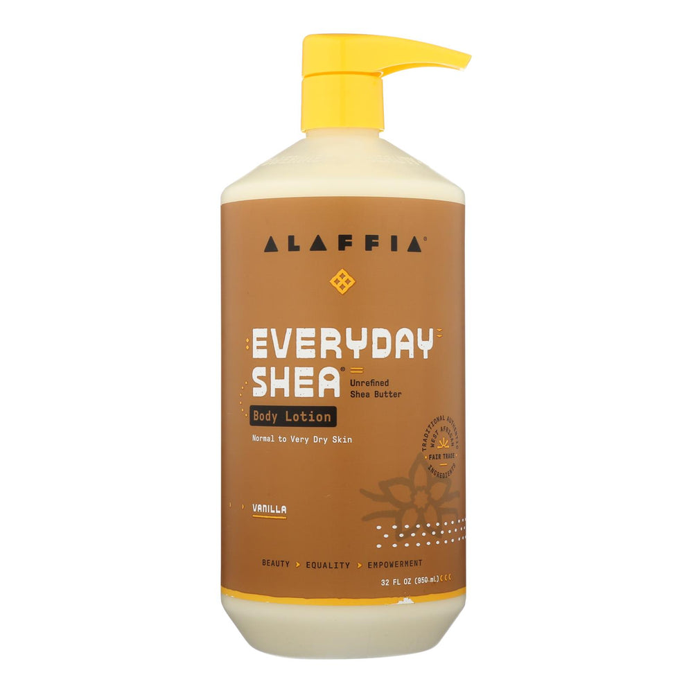 
                  
                    Alaffia - Everyday Lotion - Shea Vanilla - 32 Oz.
                  
                