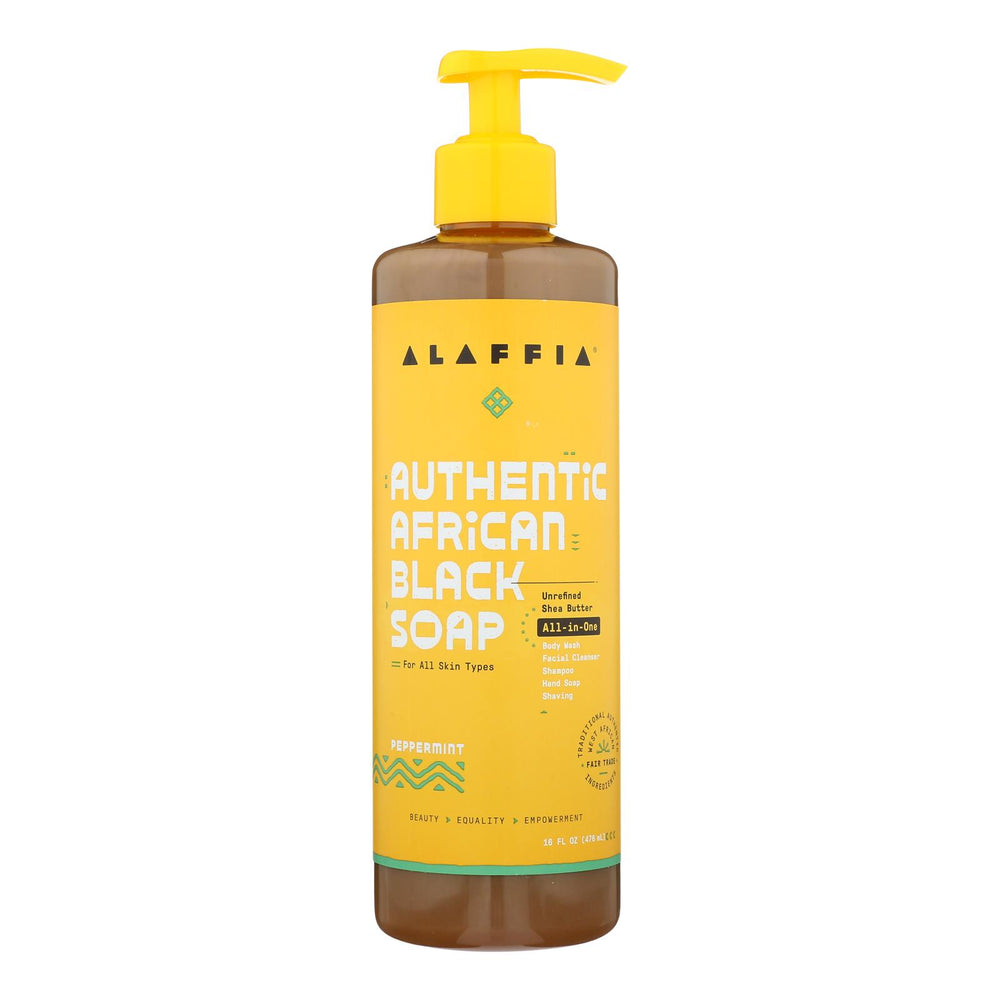 
                  
                    Alaffia African Black Soap Peppermint - 16 fl oz.
                  
                