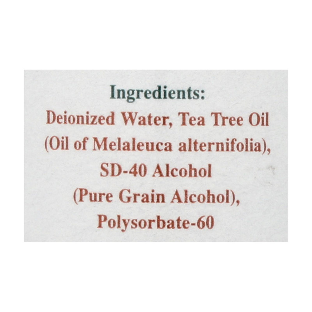 
                  
                    Tea Tree Therapy Water Soluble Tea Tree Oil, 2 Fl Oz
                  
                