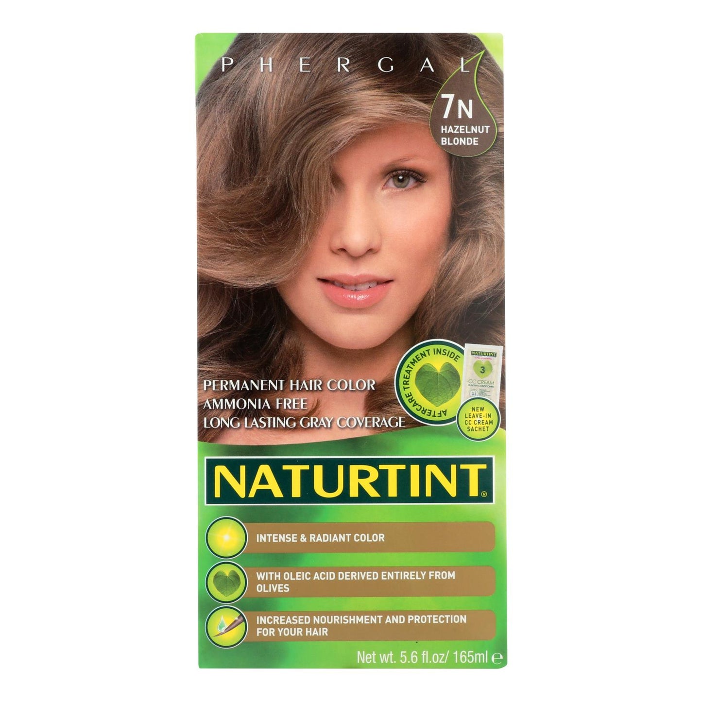 
                  
                    Naturtint Hair Color, Permanent, 7n, Hazelnut Blonde, 5.28 Oz
                  
                