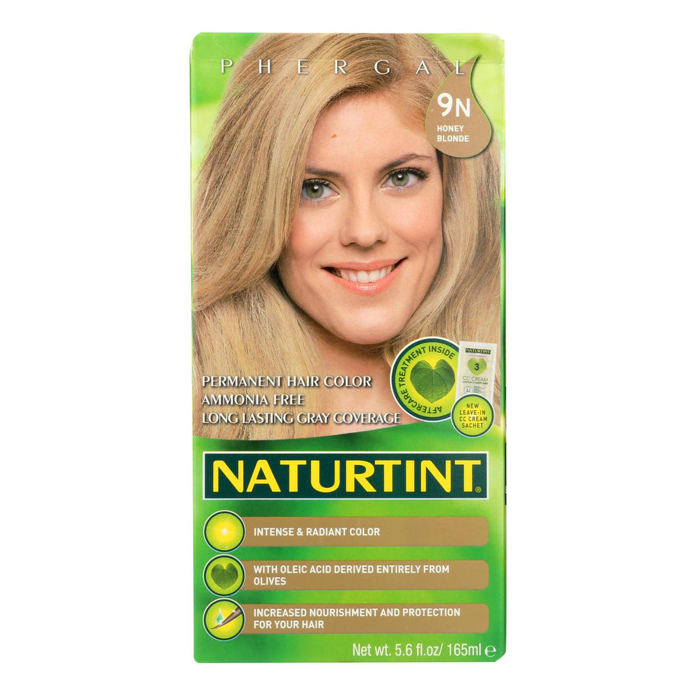 Naturtint Hair Color, Permanent, 9n, Honey Blonde, 5.28 Oz