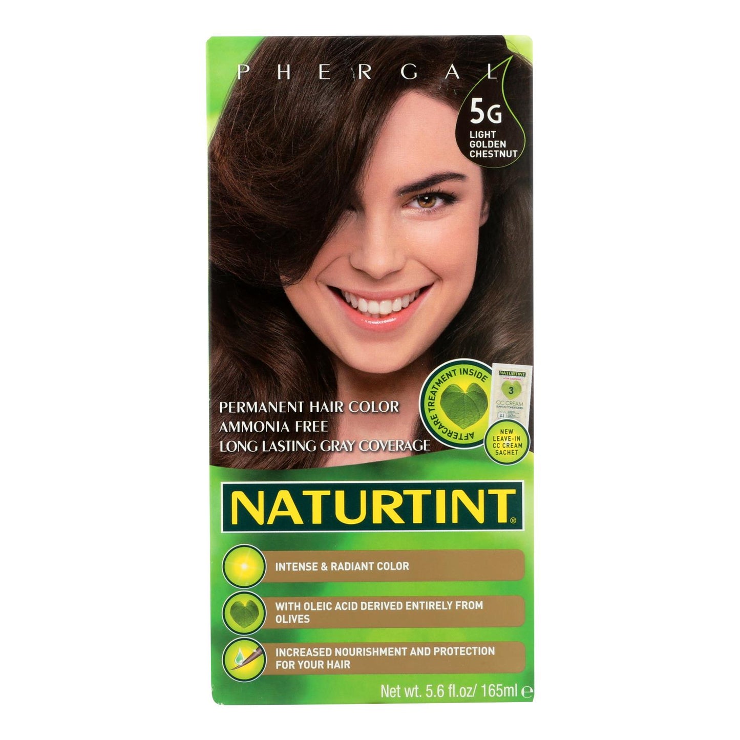 
                  
                    Naturtint Hair Color, Permanent, 5g, Light Golden Chestnut, 5.28 Oz
                  
                