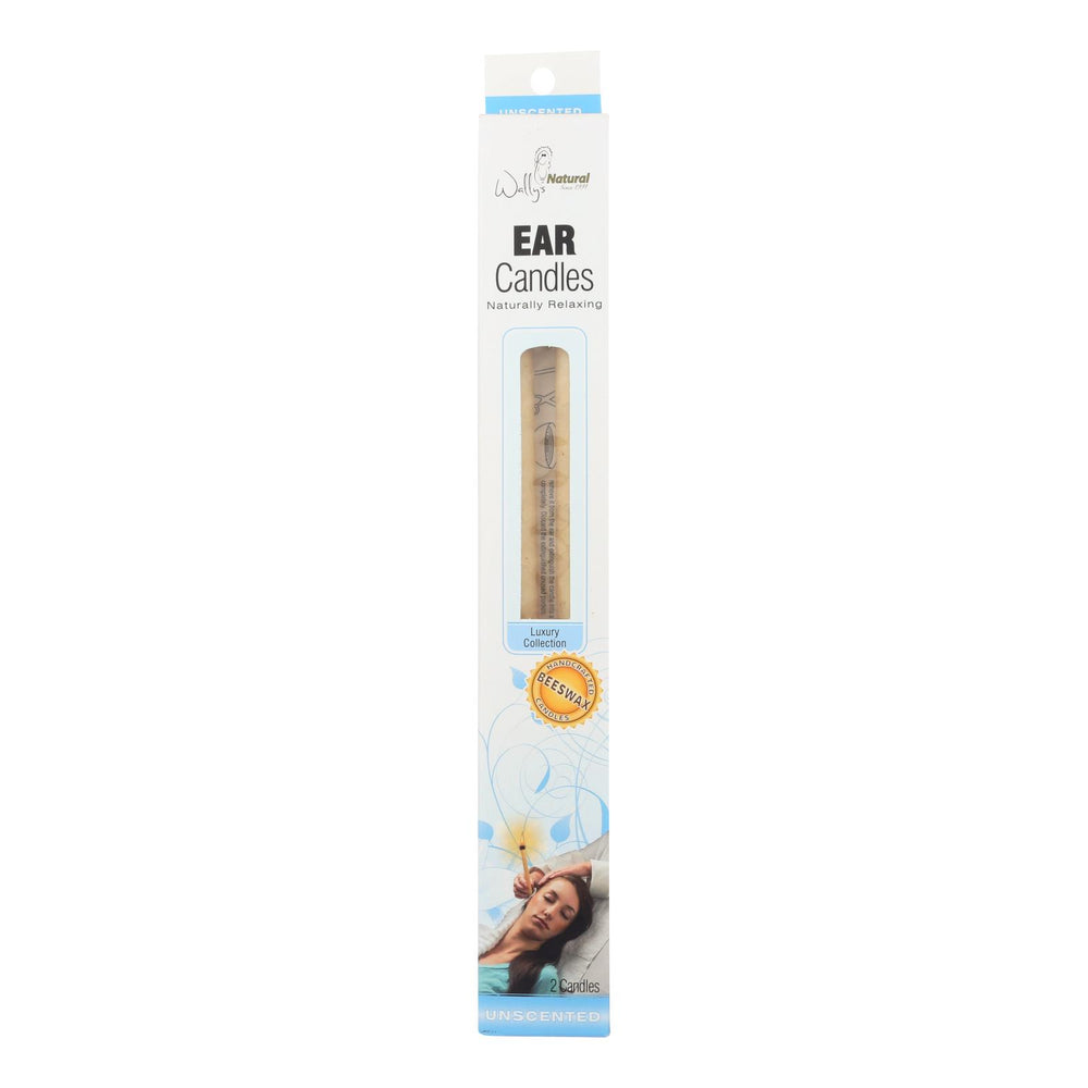 Wally's Beeswax Ear Candle, 2 Candles