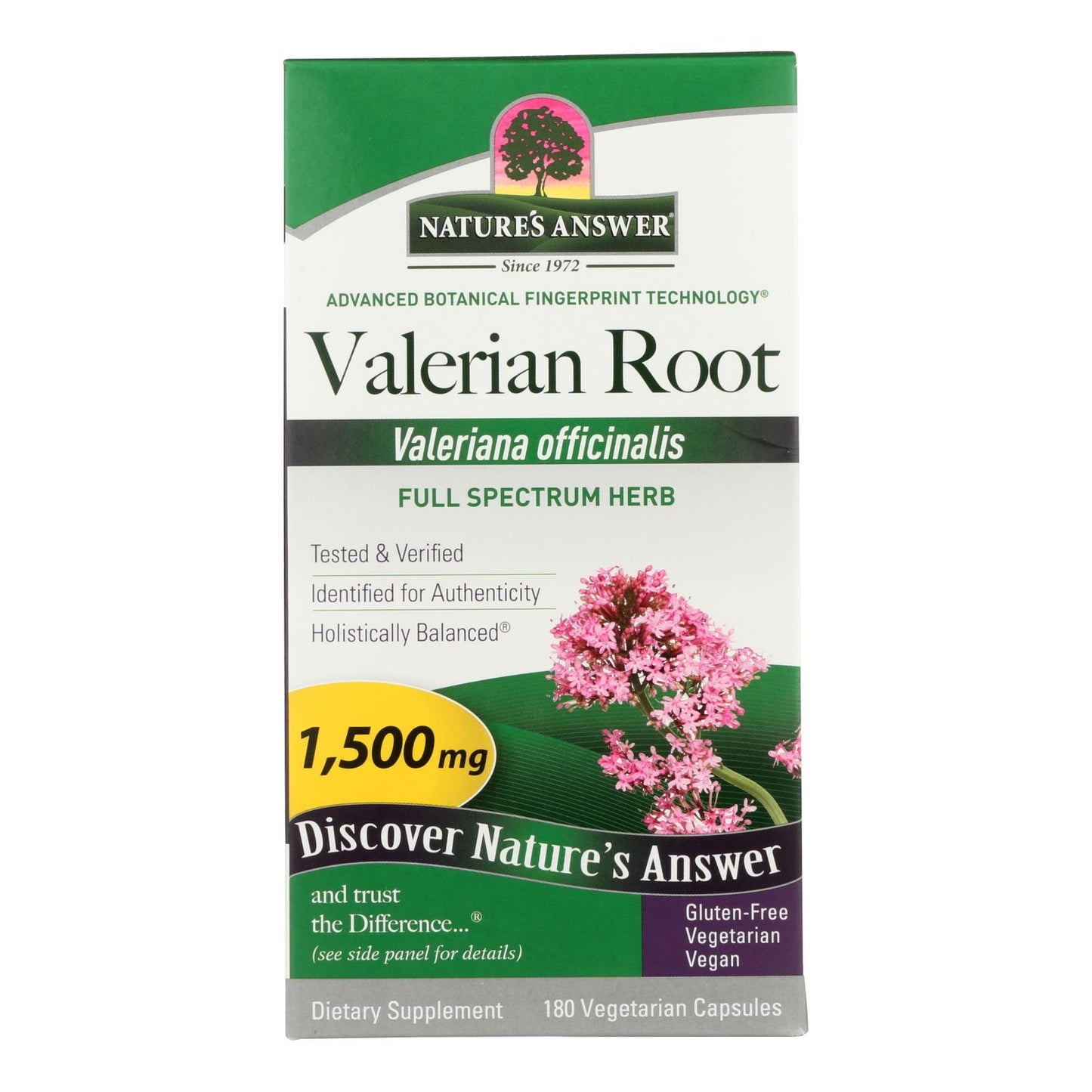 
                  
                    Nature's Answer Valerian Root, 180 Vegetarian Capsules
                  
                