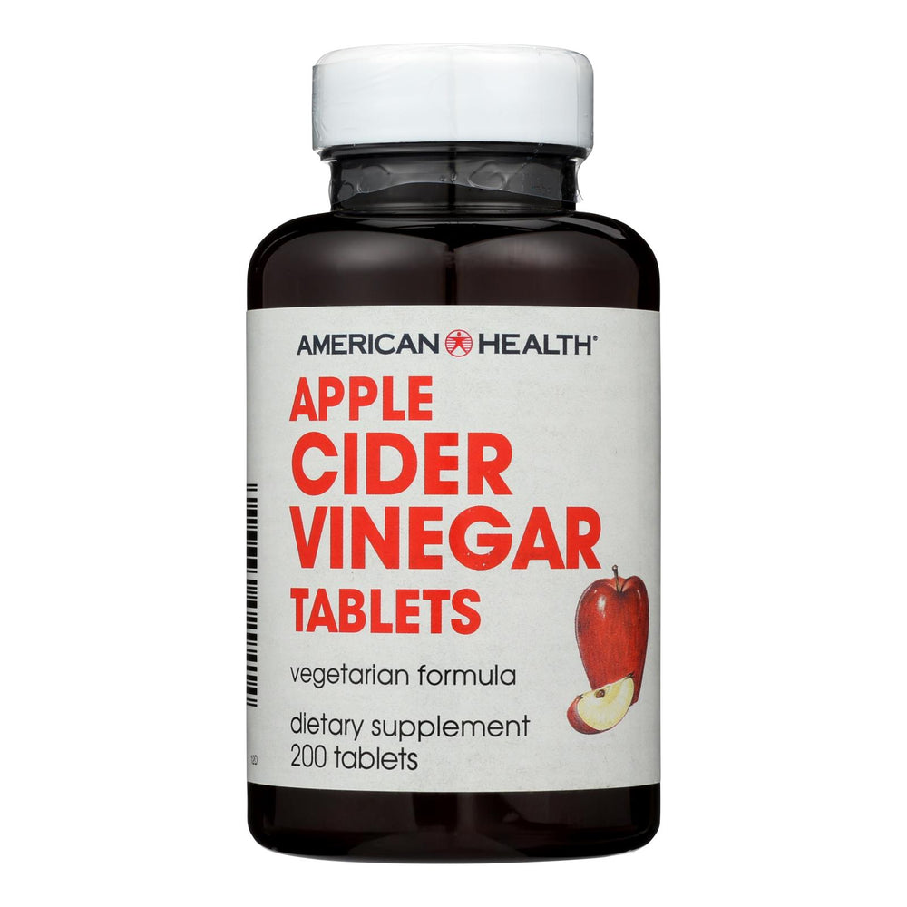 
                  
                    American Health Apple Cider Vinegar, 300 Mg, 200 Tablets
                  
                