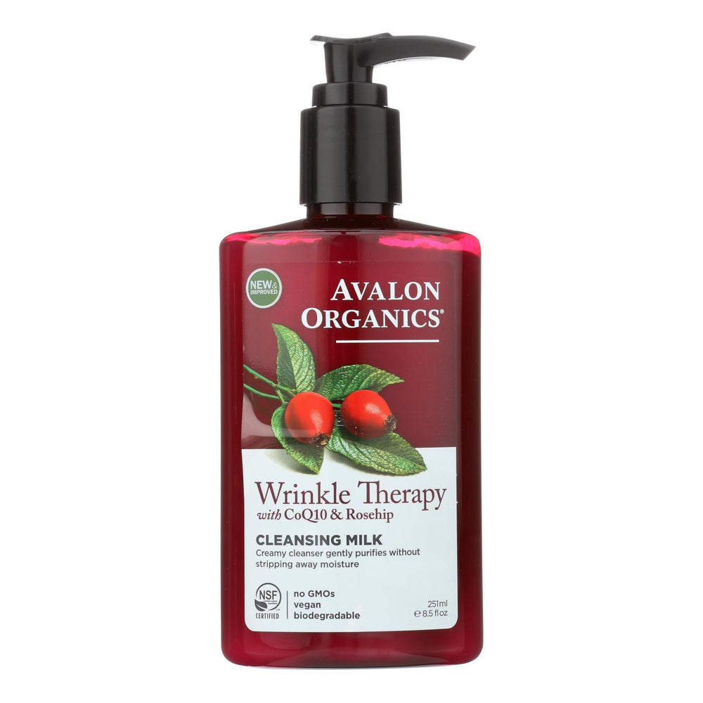 
                  
                    Avalon Organics Coq10 Facial Cleansing Milk, 8.5 Fl Oz
                  
                
