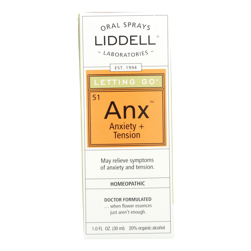 
                  
                    Liddell Homeopathic Letting Go Anxiety Spray, 1 Fl Oz
                  
                