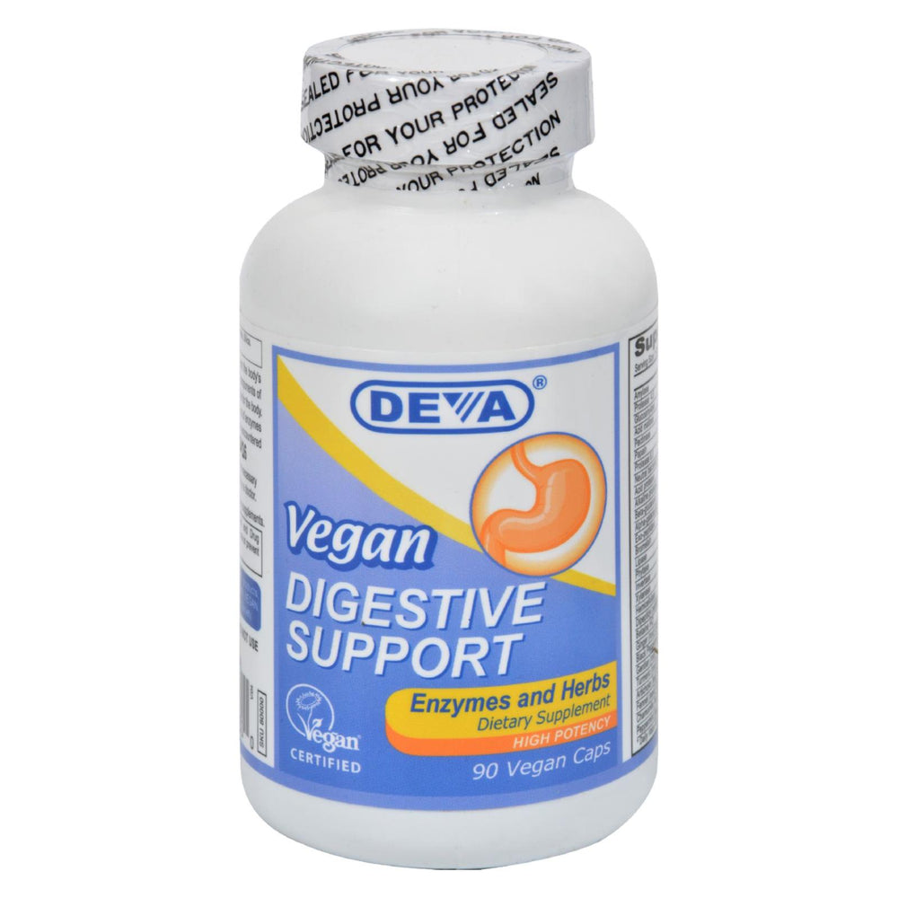 Deva Vegan Digestive Support, 90 Vegan Capsules